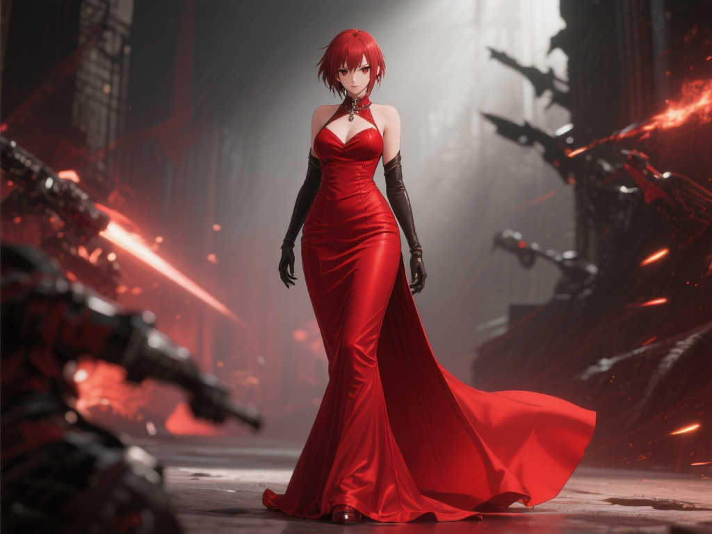 最终幻想7:重生》蒂法新造型:红裙魅惑风姿绰约 最终幻想7:重生》蒂法新造型:红裙魅惑风姿绰约